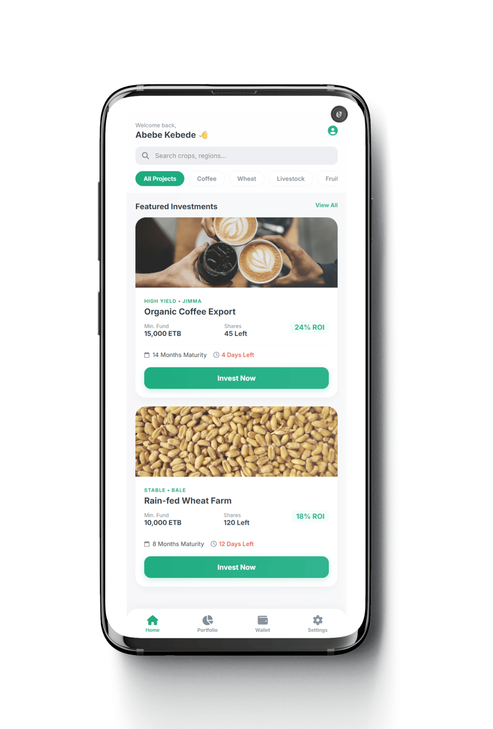 Mobile App Screenshots